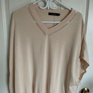 BRAND NEW: Sand poncho sweater